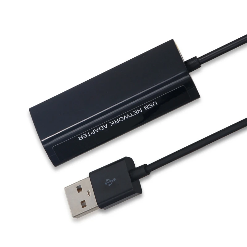 USB Ethernet Adapter USB 2.0 10/100 Mbps Tinklo Plokštę į RJ45 Lan Windows 10 Jungiklis Ethernet USB Adapteris