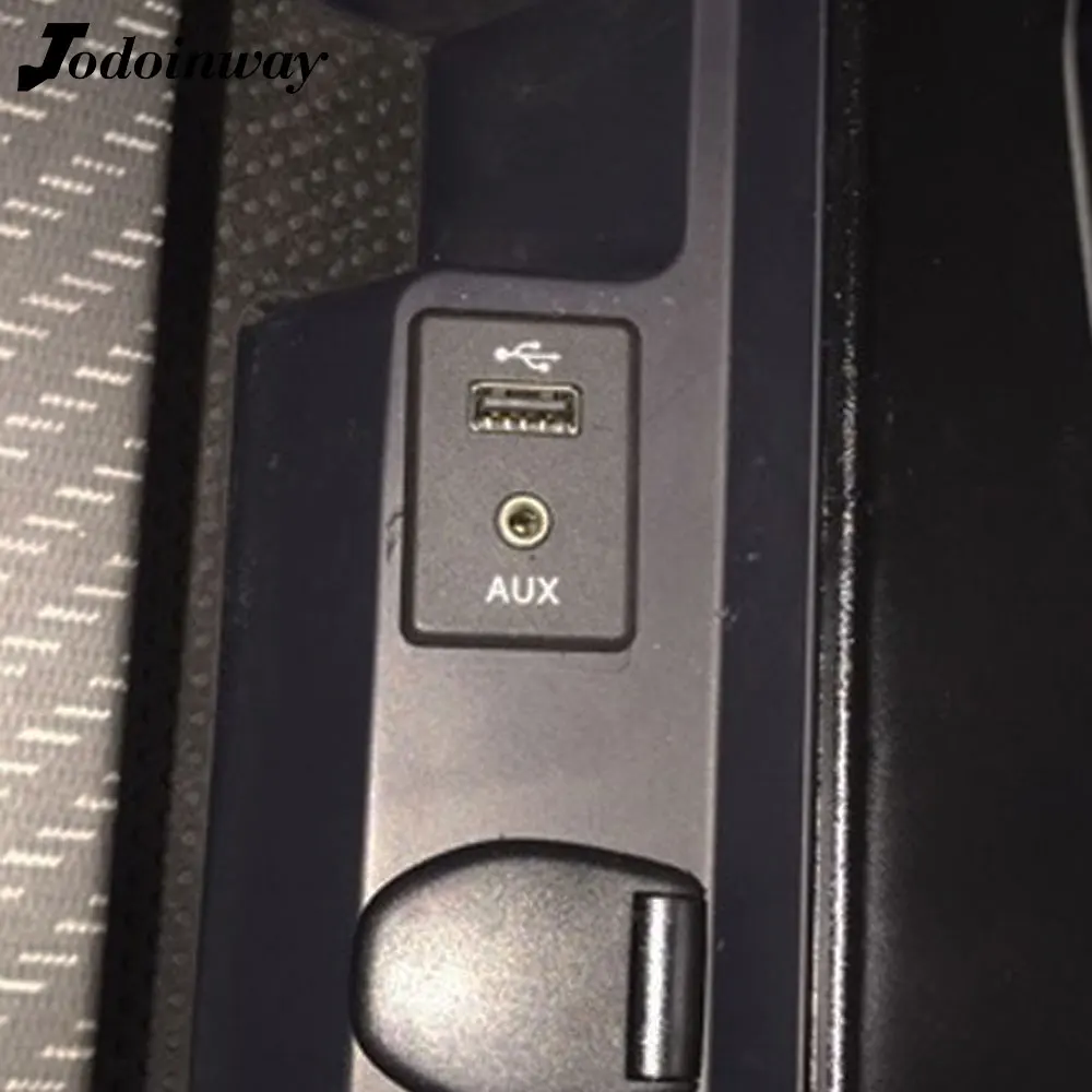 Automobilių AUX USB Media Port Kabelis 4 PIN Radijo CD Navi DA Įvestis Adapteris, Lizdas Priedai Nissan X-Trail Rouge Qashqai Pulsar