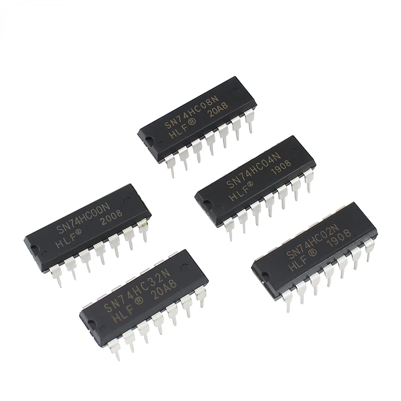 Integrinio Grandyno Logika IC asortimentas rinkinys,74HC00 74LS00 CD4069 PAMERKITE pakuotės Užsiregistruoti chip vairuotojo Elektronikos Komponentų IC mikroschemoje
