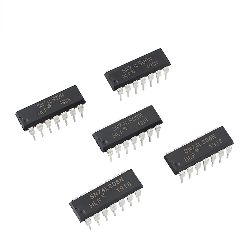 Integrinio Grandyno Logika IC asortimentas rinkinys,74HC00 74LS00 CD4069 PAMERKITE pakuotės Užsiregistruoti chip vairuotojo Elektronikos Komponentų IC mikroschemoje