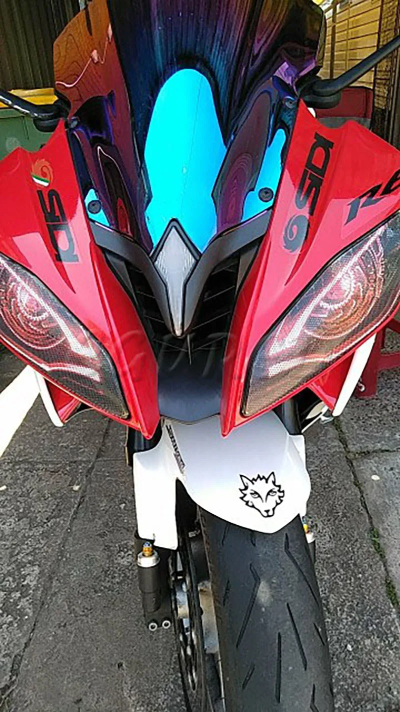 Už YAMAHA YZF-R6 YZF R6 YZFR6 2006-2016 3D Motociklo Priekinio Lauktuvės priekinis žibintas Guard Lipdukas žibintas apsaugos Lipdukas