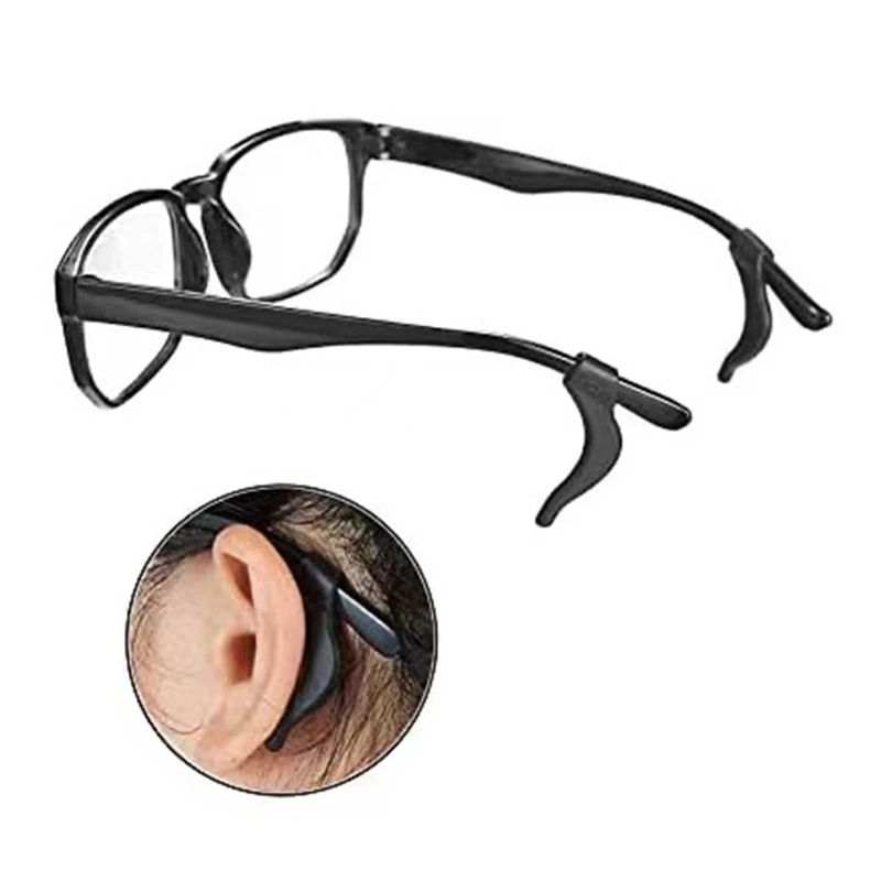Anti Slip Ausų Kabliukai akiniai, Akiniai Silikono Danga Akiniai Ne slydimo Padengti Lašas Laivybos