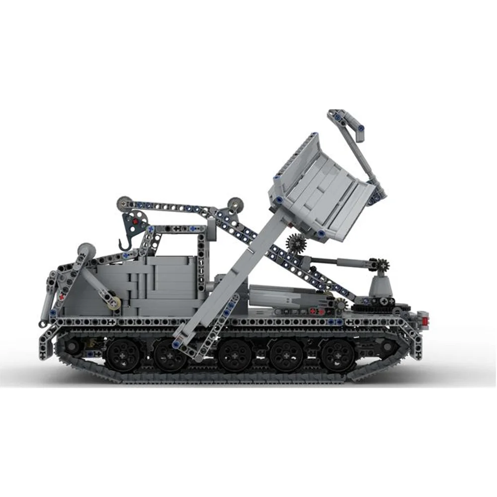 SS-138449 BAT-M sunkiųjų buldozeris 1631PCS Building Block Modelis Spliced Elektros Žaislas Įspūdį Vaikams Dovanų