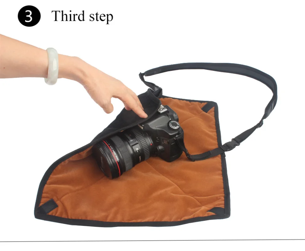 SLR Camera, Folding Medžiaga Fotoaparato Objektyvą Sulankstomas Audinio Fotografija, vaizdo Kameros Apsauginė Medžiaga