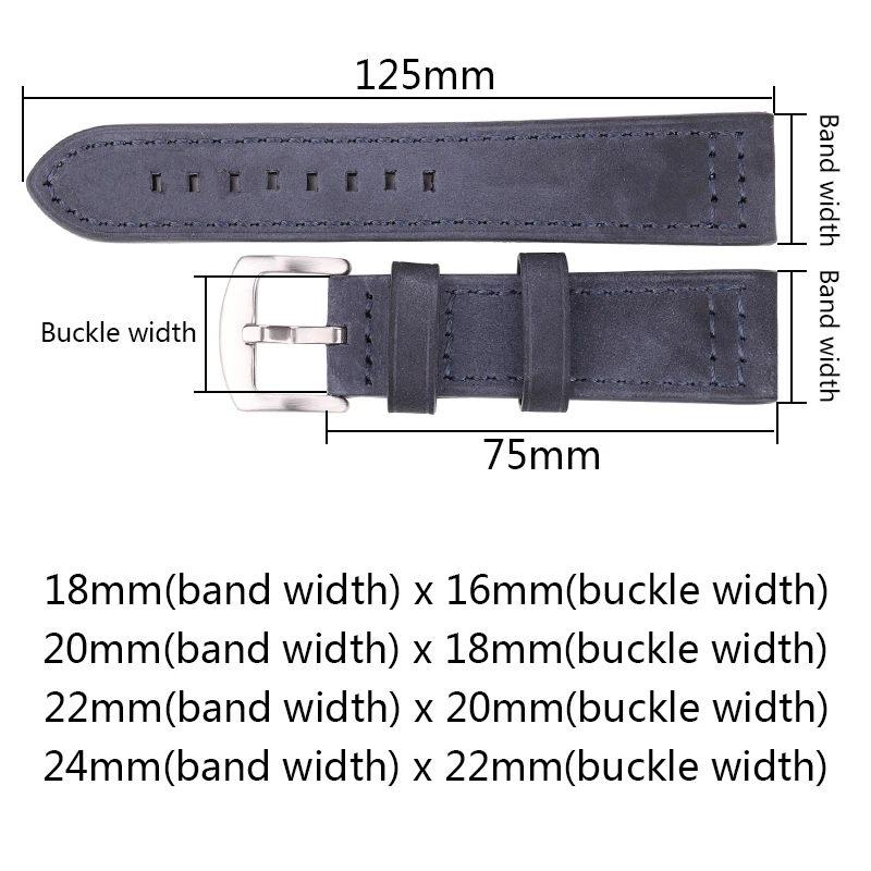 Natūralios Odos Žiūrėti Juosta Strap Quick Release Derliaus Watchband Metalo Sagtis Apyrankė Diržų Priedai 18mm 20mm 24mm 22mm