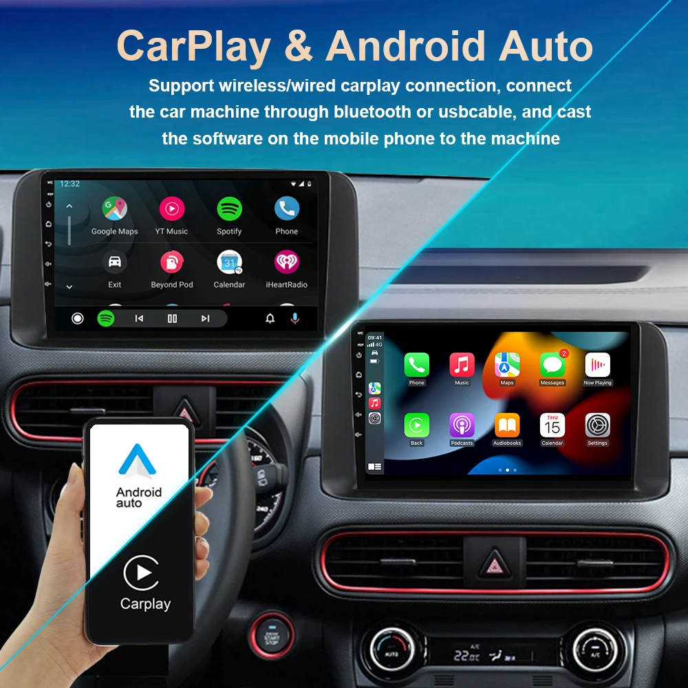 Android 12.0 Toyota Land Cruiser 11 200 2007-2015 Automobilio Radijo Multimedia Vaizdo Grotuvas, Navigacija, stereo GPS Nr. 2din 2 din dvd