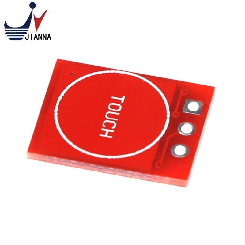 10VNT/DAUG NAUJŲ TTP223 Palieskite mygtuką Modulis Kondensatorių tipo, Vieno Kanalo savistabdės Touch jungiklis jutiklis