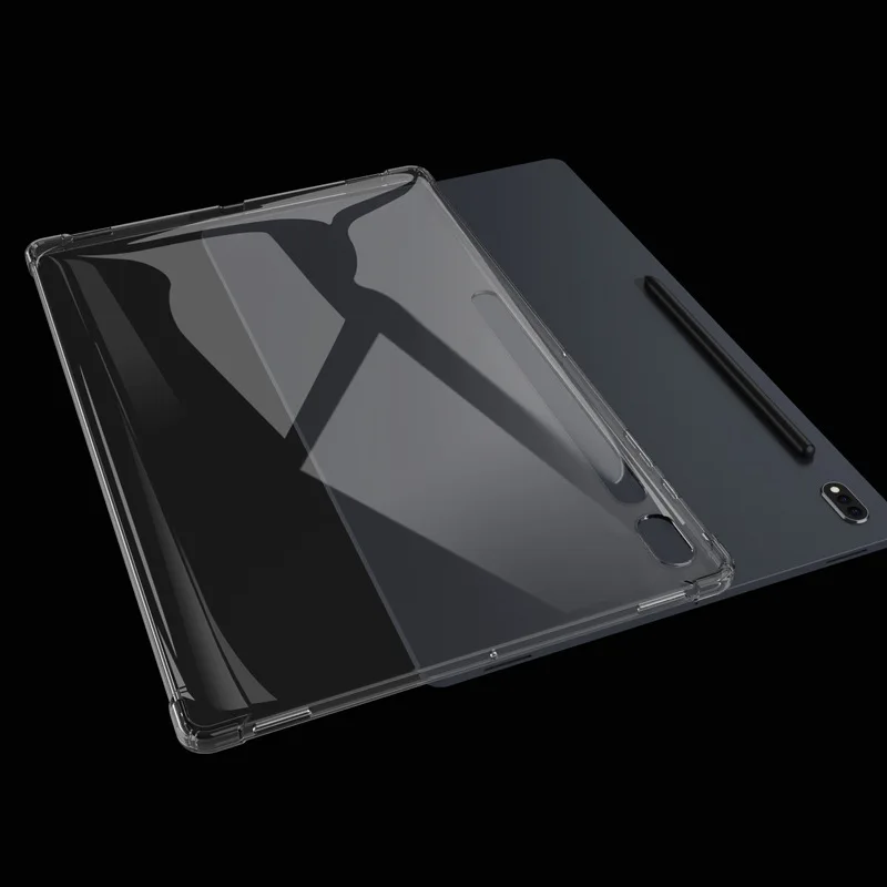 Tinka Samsung Tab S9 S9Plus/S9Ultra Tablet PC Apsaugine danga TPU Keturių Kampų oro pagalvė Lašas Apsaugos Atveju