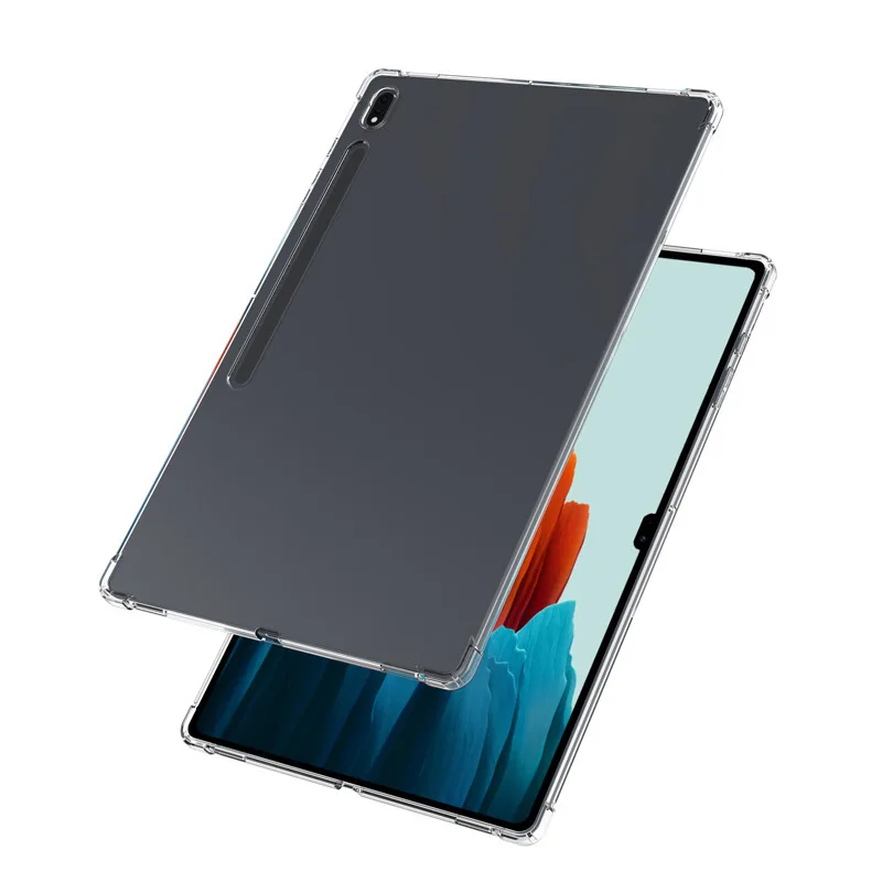 Tinka Samsung Tab S9 S9Plus/S9Ultra Tablet PC Apsaugine danga TPU Keturių Kampų oro pagalvė Lašas Apsaugos Atveju