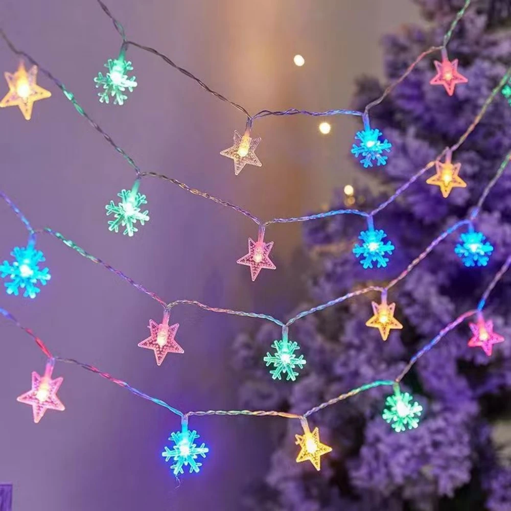 LED Eilutės Žibintai Pasakos, Kamuolys, Žibintai, Lauko Kempingas Žvaigždžių Žiburiai Kalėdų Šventė Sodo Dekoro USB Baterija Saulės Lempa