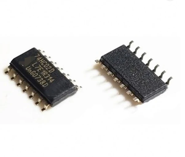 Visiškai naujas originalus 74HC02D 74HC02 SN74HC02D SMD SOP14 logika chip.