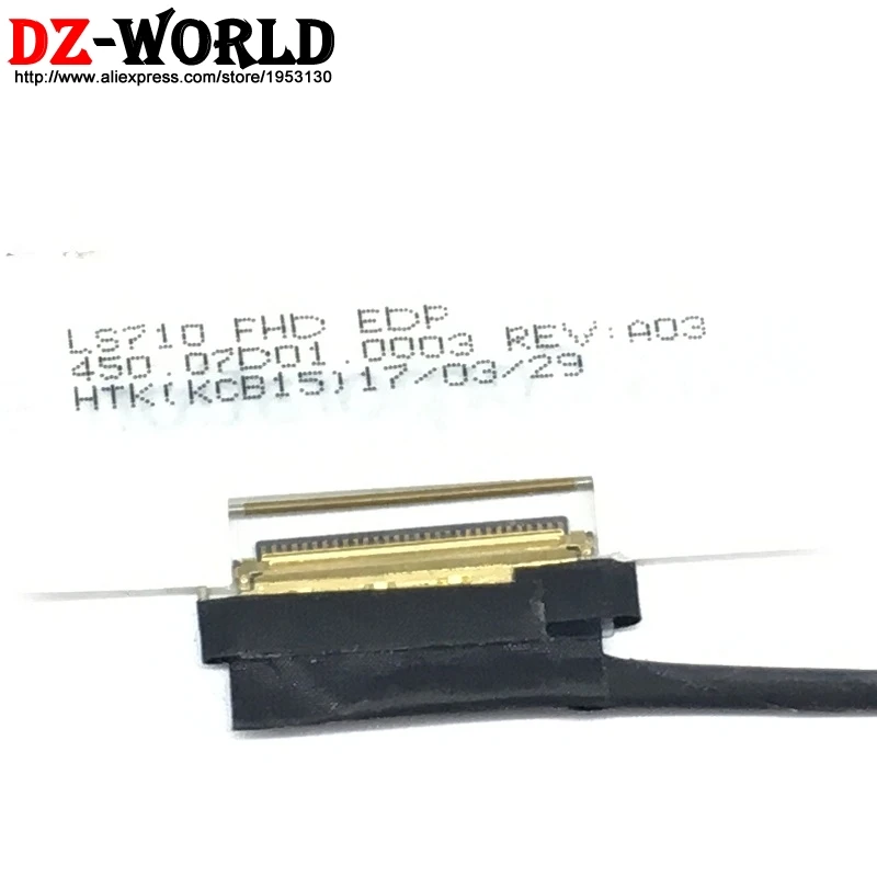 LS710 FHD EDP Kabelis Lenovo Air 13 710S 710s-13 ISK ikb LVDS LED LCD Kabelis Ekrano Vaizdo Kabelių Linijos 5C10L20774 450.07D01.0003