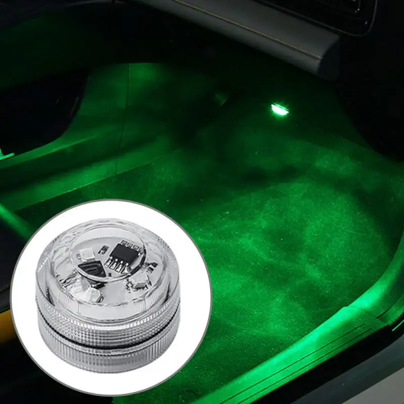 RGB Vandeniui Spalvinga Kaljanas LED Šviesos Nuotolinio Valdymo Įskaitant CR2025 Baterijos CR2032 Night Scene Shisha Lempos