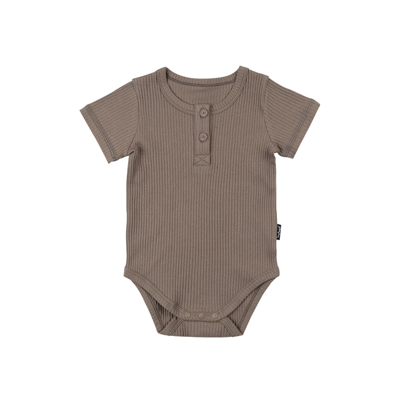 Jenny&Dave Paprasta duobę juostelės vasarą kūdikis medvilnės vienas gabalas drabužių, lengvas ir plonas dangtelis bezdalius drabužius trumpas nuskaitymo kūdikis Europoje