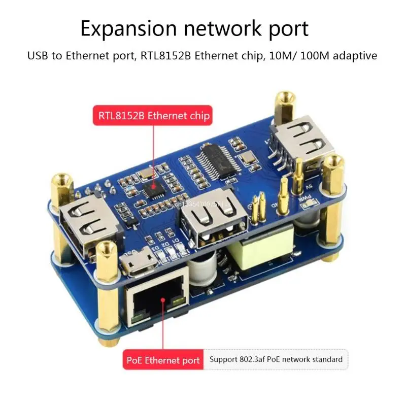 Power Over Ethernet PoE 3x USB Hub Plėtros Valdybos Aviečių W Dropship
