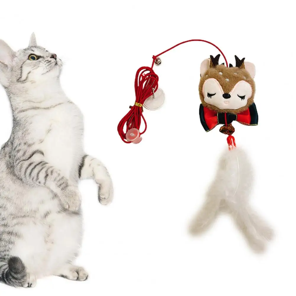 Lengvas, Kačių Žaislas Durų Rėmo Katė Žaislas Kabinti Kačių Žaislą Lengva Įdiegti Plunksnų Multi-katė Įtempių Patalpų Žaislų Nuobodulio
