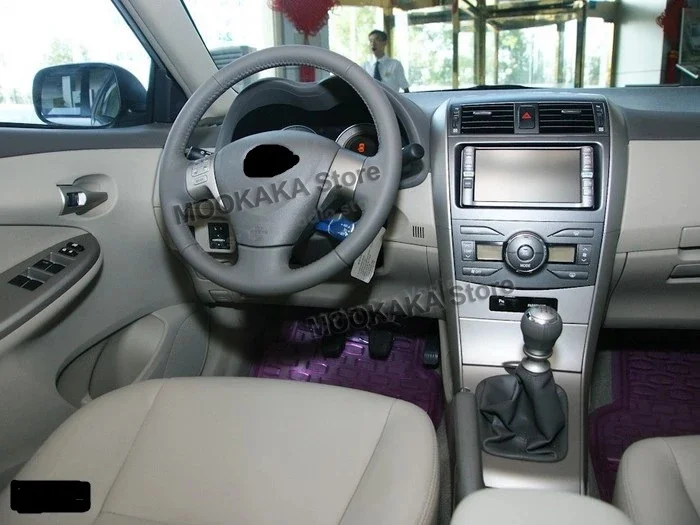 Toyota Corolla 2007-2013 M. Automobilio Radijo Multimedijos Grotuvas GPS Navigacija, Touch Screen DSP Stereo Autoradio Galvos Vienetas