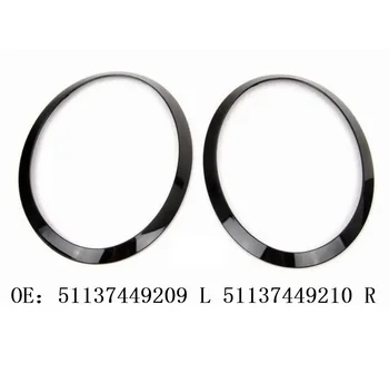 Priekinis bamperis priekinis žibintas žiedas dekoratyvinės juostelės BMW MINI F55 F56 F57 51137449209 51137449210
