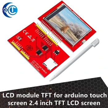 1PCS LCD modulis TFT už arduino jutiklinis ekranas 2,4 colių TFT LCD ekranas UNO R3 Valdybos ir paramos mega 2560 su Touch pen 