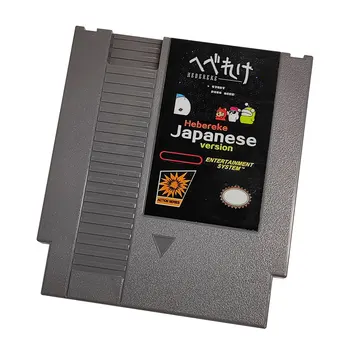 Hebereke Japonijos versija-Žaidimas Kasetė NE Konsolės 72 Smeigtukai 8 bitų Vieną kortelę