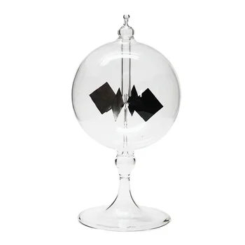 Saulės Crookes Radiometer Stiklo vėjo malūnas Rankų darbo Žaislas, skirtas Šalies Namų Dekoravimo, Dovanų Skaidrus
