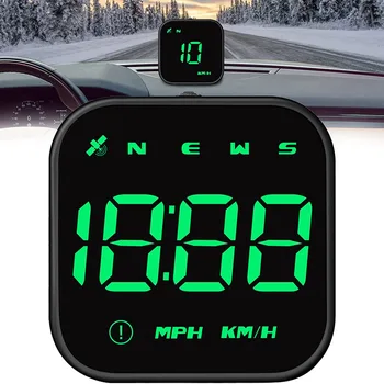 Automobilių Head Up Display GPS Spidometro Greičio MPH greičio viršijimo Automobilių Signalizacijos Nuovargį Vairavimo Priminimas Visiems Automobilių Motociklas