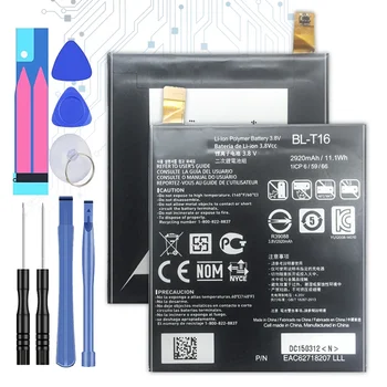 BL-T16 Pakeitimo Baterija LG G Flex 2 H950 H955 H959 LS996 US995 3000mAh BL T16 BLT16 su Kelio Kodas
