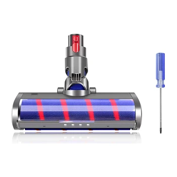 Minkštas Volelis Švaresnis Galvos Dyson V7 V8 V10 V11 V15 Belaidžius Stick Vacuum Cleaner Dalys, Priedai Grindų Šepečiu Galvos Įrankis
