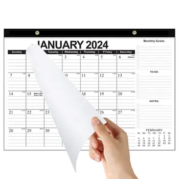 Sieninis Kalendorius 2024-25 Stalas Sienos 2 Metai Planuotojas 18 Mėnesių Stalinio Kalendoriaus Sieninis Kalendorius Memo Pad Stalas Planuotojas 2024-2025 Kompaktiškas