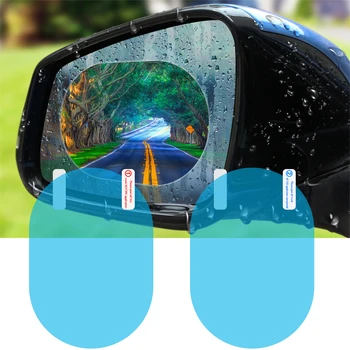 automobilio galinio vaizdo veidrodis atsparus vandeniui kino lipduką 