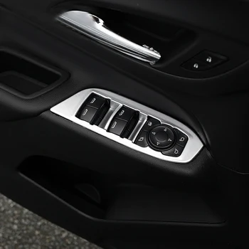 ABS Plastiko Chevrolet Equinox 2017 2018 priedai LHD Durų Lango stiklo Pakėlimo Jungiklis Skydelio Dangtelį Apdaila, Automobilių stilius