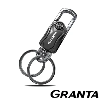 JDM Keychain Žiedai Key Chain Tauriųjų Metalų už Rada Granta Automobilių Reikmenys