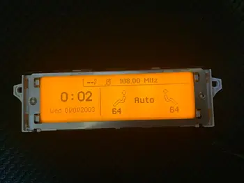 Daugiafunkcis USB Bluetooth Geltona Ekrano stebėti 12pin už Peugeot 307 407 408 citroen C4 C5