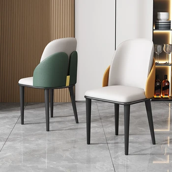 Salonas Stalo Žaidėjus Valgomojo Kėdės Lounge Dizainas Modernus Nordic Valgomojo Kėdės Tuštybės Dizaineris Office Cadeira Miegamojo Baldai XY50BC