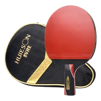 Aukštos kokybės Ping Pong Irklas Raketę Atveju Geras Elastingumas Atsižvelgiant Ping Pong Profesionalios Raketės Vieną Stabilumo Stalo Tenisas