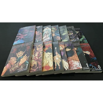 Japonų Naujų Anime 5 Knygas Naujų Džiudžiutsu Kaisen Komiškas Romanas Knygos Leidimas Lietuvių Kalba