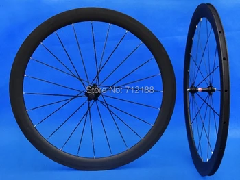 WS-CW05 : anglies Matt Dviračių Kelių dviratį kniedė, skirta aširačio 50mm 700c Dviračio Ratlankio ( Bazaltas Stabdžių Pusėje ) STEBULĖ