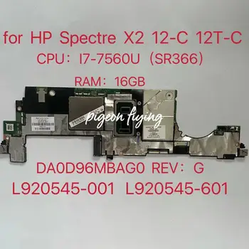 HP Spectre X2 12-C 12T-C Nešiojamojo kompiuterio motininė Plokštė 