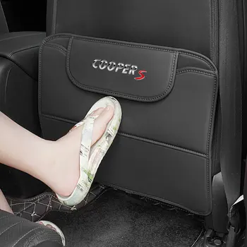 Automobilio sėdynės atlošo anti-kick stabdžių trinkelėmis dėvėti, trinkelėmis, galinė sėdynė Automobilių Saugojimo Maišeliai Cooper r55 toksiškas gyvūnijai R56 R60 R61 F55 F56 F60r One S JCW