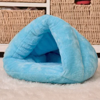 Trikampio katė lizdą žiemą šiltas šunelis lizdą kilimėlis sutirštės miegmaišį jurta katė lizdą