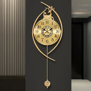 Šviesos Prabangus Sieninis Laikrodis Miegamieji Meno Kambarį Mados Apdailos Sieninis Laikrodis Estetinės Modernus Dizainas Reloj De Sumalti Namų Dekoro