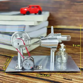 Shenbing Stirlingo variklio modelio surinkimo metalo vaikų žaislas dovana variklio modelis 