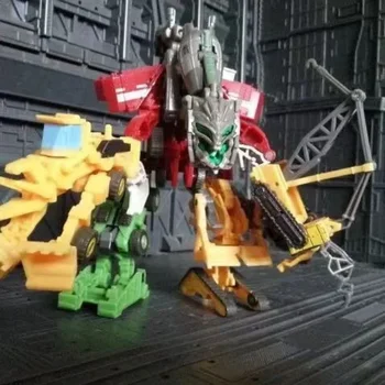 Transformacijos Devastator Žaislai Filmą Kerštas, Kerštas Legenda Lever Action Figure Robotas KO Žaislai Vaikams Berniukas Kalėdos Gimtadienio Dovana