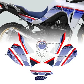 Honda Transalp XL750 2023 Motociklo Priedai, Pilnas Komplektas 3D Lipdukas, Epoksidinės Dervos Lipdukų Rinkinys