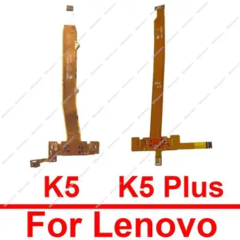 Mikrofonas Flex Kabelis Lenovo Vibe K5 A6020 A7010 Plus K5 A6020a46 MIC Mikrofono Jungtis, Flex Juostelės Pakeitimo