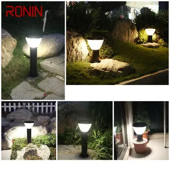 RONIN Šiuolaikinės Lauko Saulės Vejos Lempos Šviestuvai LED Vandeniui Kiemo, Sodo Šviesos Namų Veranda, Vila