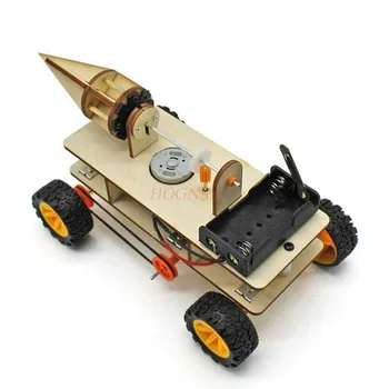 fizinio eksperimento Gręžimo robotas automobilių žaislas elektrinis modelis 