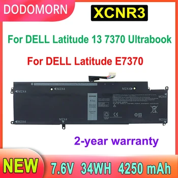 NAUJAS XCNR3 Nešiojamas Baterija Dell Latitude 13 7370 Ultrabook E7370 N3KPR P63NY WY7CG 7.6 V 34WH 4250mAh Aukštos Kokybės