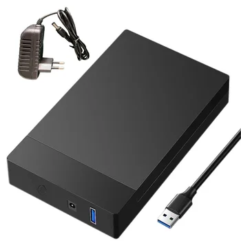 USB 3.0 Mobiliojo Standžiojo Disko Dėžutės 3.5 Colio SATA Serial Port USB3.0 Kietojo Disko Dėžutė Kompiuterio, Nešiojamojo Nešiojamųjų Hardisk ES Plug