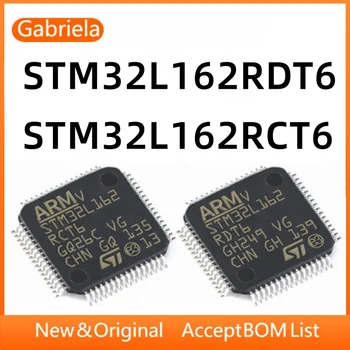 STM32L162RDT6 STM32L162RCT6 Paketo LQFP-64 ARM Cortex-M3 32MHz Originalus originali MCU IC mikroschemoje